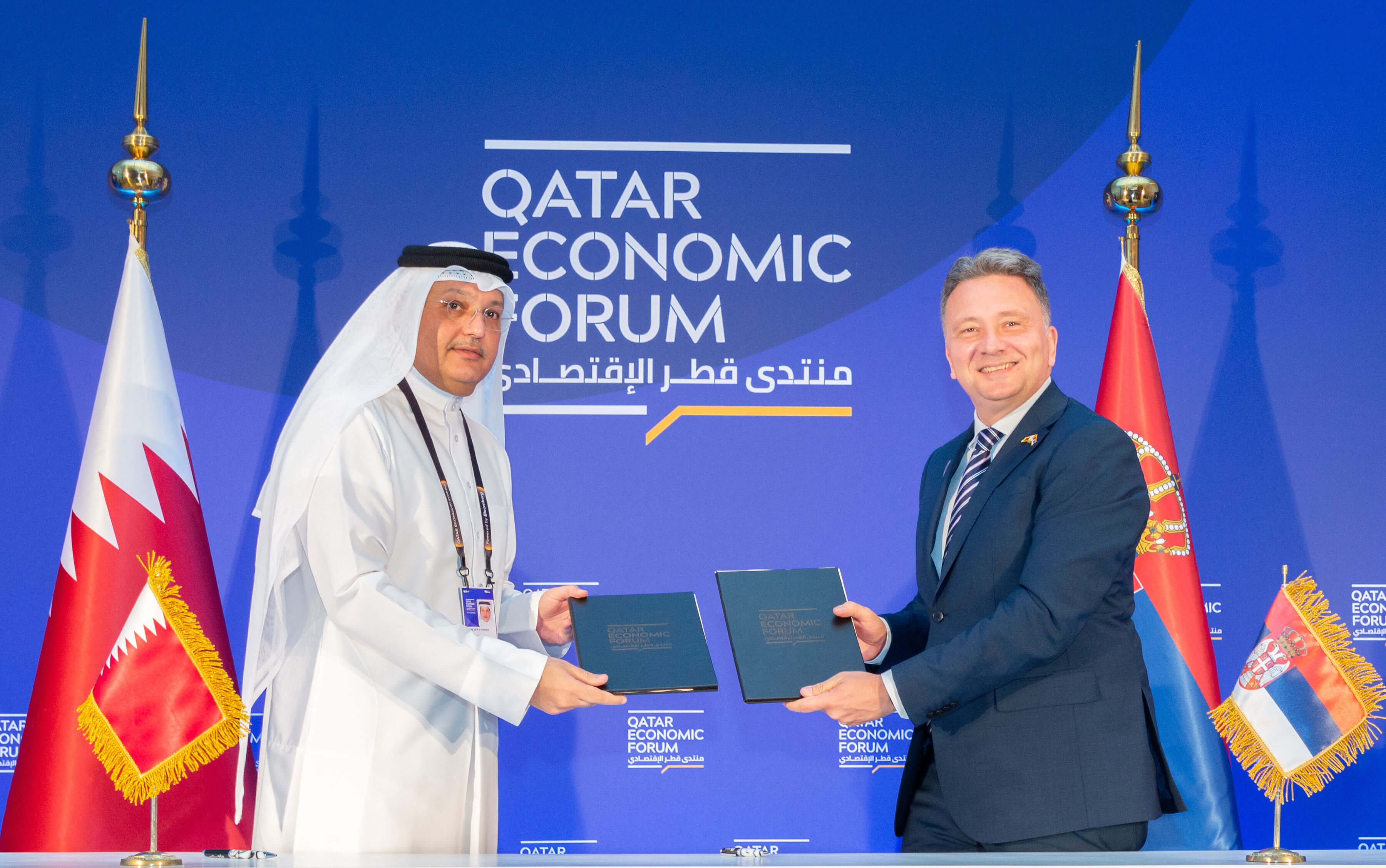 The State of Qatar signs MoU with Republic of Serbia for cooperation in ICT Sector